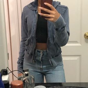 True Religion Cropped hoodie